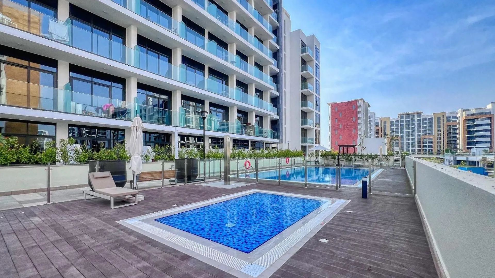 Dream Inn - 2 Bedroom Apartment With Balcony & Pool Access, Azizi Riviera Dubai 0*,  United Arab Emirates